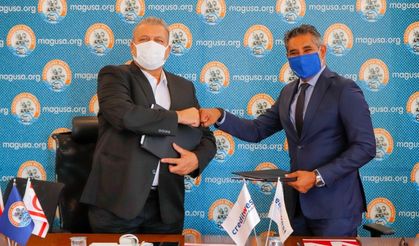 Gazimağusa Belediyesi ile Credit West Bankası arasında online tahsilat protokolü imzalandı