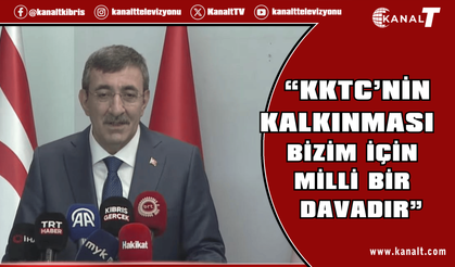 Yılmaz: KKTC’nin kalkınması bizim için milli bir davadır
