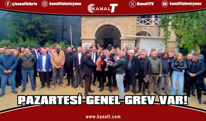 Pazartesi genel grev var!