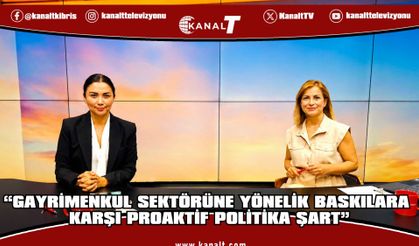 Baybars: Gayrimenkul Sektörüne Yönelik Baskılara Karşı Proaktif Politika Şart