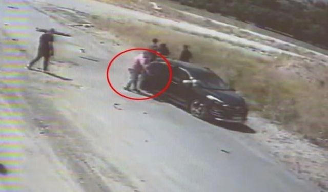 Aksaray’da sevgilisinin babasından kaçarken kaza yaptı
