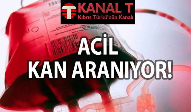 Ahmet Lama için acil “0 RH +” trombosit ve kan aranıyor