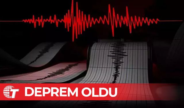 Rize'de 4,7 büyüklüğünde deprem