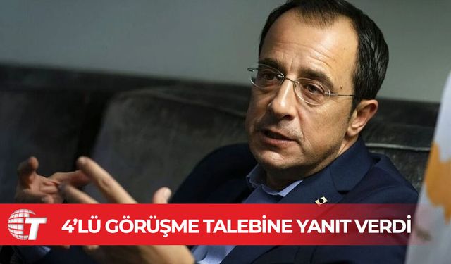 Nikos Hristodulidis: Türk tarafı hep dörtlü görüşme talep etti, böyle bir şey olamaz