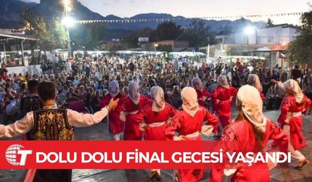 23. Zeytinlik Zeytin Festivali muhteşem bir gece ile kapanış gerçekleştirdi