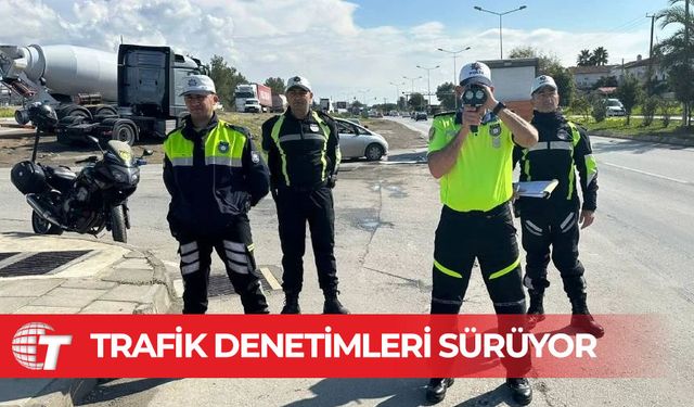 Lefkoşa ve İskele Polis Müdürlükleri’nin sorumluluk alanlarında asayiş ve trafik denetimleri…