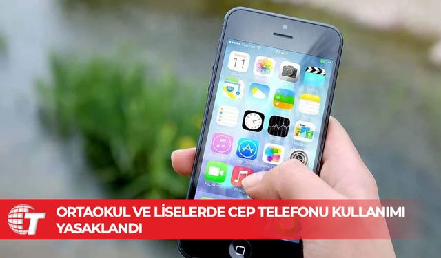 Güney Kıbrıs’ta ortaokul ve liselerde cep telefonu kullanımı yasaklandı