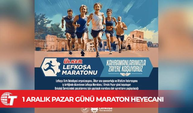 Ülker Lefkoşa Maratonu, bu yıl 12. kez gerçekleşiyor