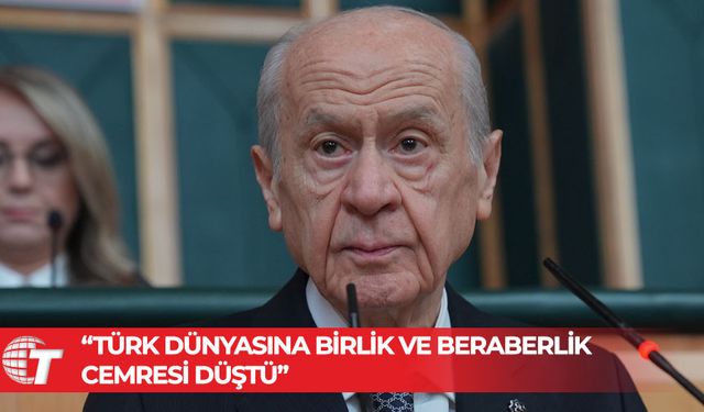 Bahçeli: “Türkiye, Azerbaycan ve KKTC'nin ortak alfabeye hazır olması Türk birliğinin müjdesidir”