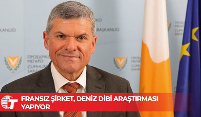 Papanastasiu: Nexans Güney Kıbrıs-Girit arasında ve ters yönde deniz dibi araştırması yapıyor