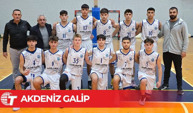 Basketbolda Akdeniz evinde kazandı