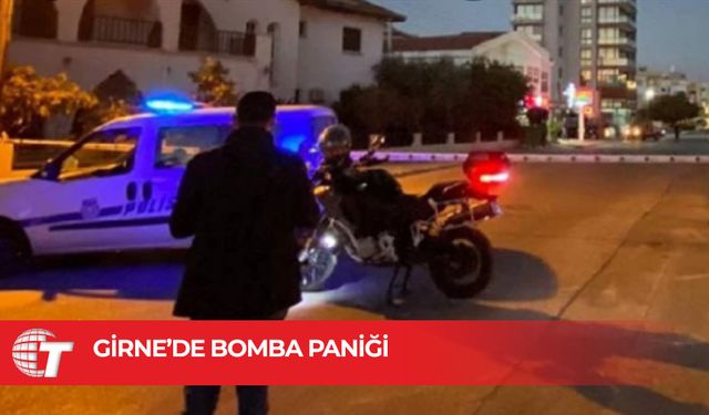 Girne’de bomba ihbarı