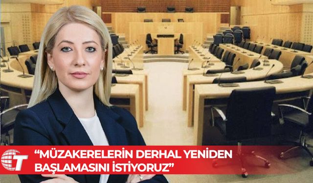 Annita Dimitriyu: Müzakerelerin derhal yeniden başlamasını istiyoruz