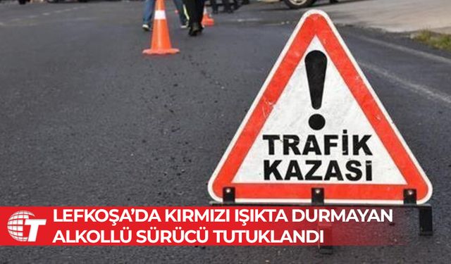 Lefkoşa'da trafik kazası…