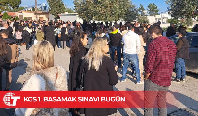 KGS 1. Basamak Sınavı bugün yapılıyor, ilk oturum başladı