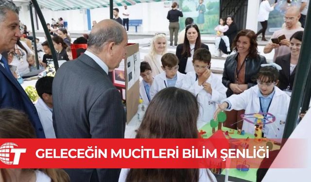 Cumhurbaşkanı Tatar, “Geleceğin Mucitleri Bilim Şenliği"ne katıldı