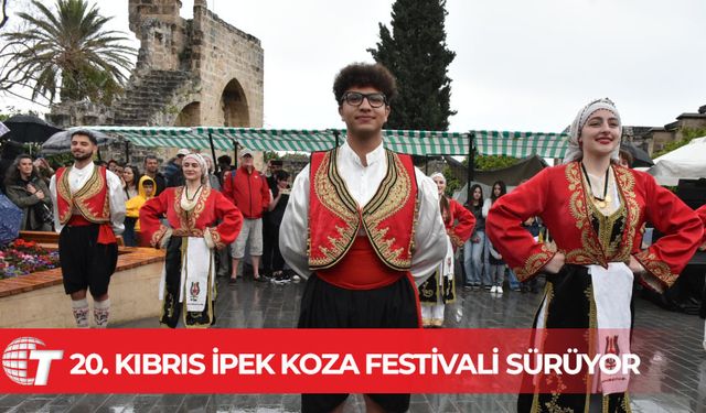 20. Kıbrıs İpek Koza Festivali sürüyor…