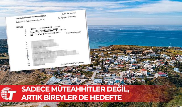 Sadece müteahhitler değil, artık bireyler de hedefte