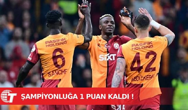 Galatasaray Trabzon'dan galibiyetle dönüyor