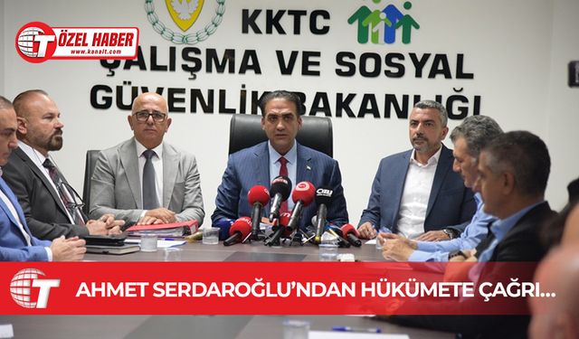 Serdaroğlu Kanal T’ye konuştu: Hayat pahalılığının üzerinde bir rakamla masada olacağız