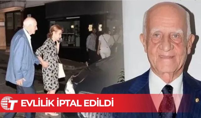 İnan Kıraç'ın evliliği iptal edildi
