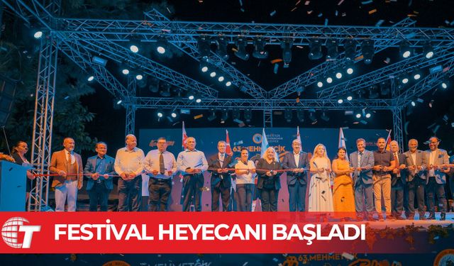 63. Mehmetçik Üzüm Festivali törenle başladı