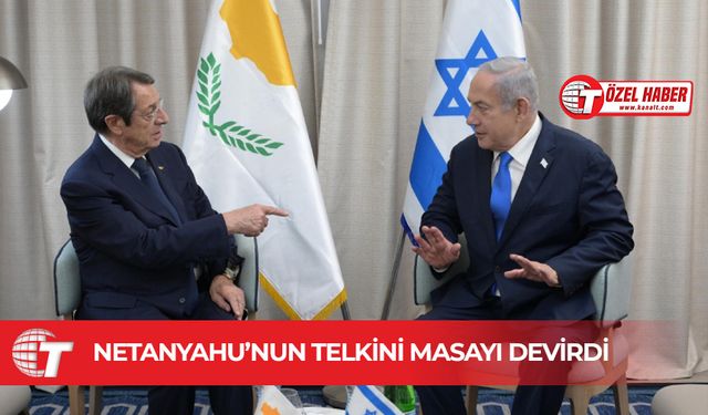 Talat: Netanyahu “Kalk” dedi, Anastasiadis masadan kalktı