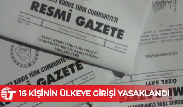 9 kişi yasaklı göçmen ilan edildi