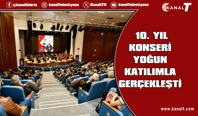 Cumhurbaşkanlığı Senfoni Orkestrası’ndan 10. Yıl Konseri