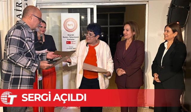 “Zamanın Baskısı Sergisi” açıldı