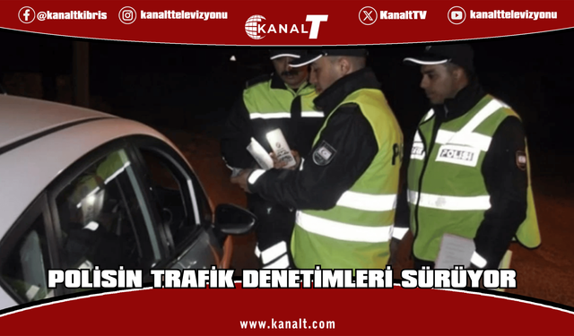 Bin 907 araç sürücüsü kontrol edildi: 22 araç trafikten men, 3 tutuklu