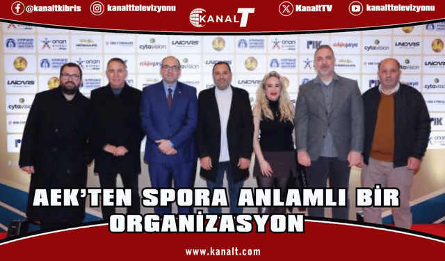 AEK’ten Spora anlamlı bir organizasyon