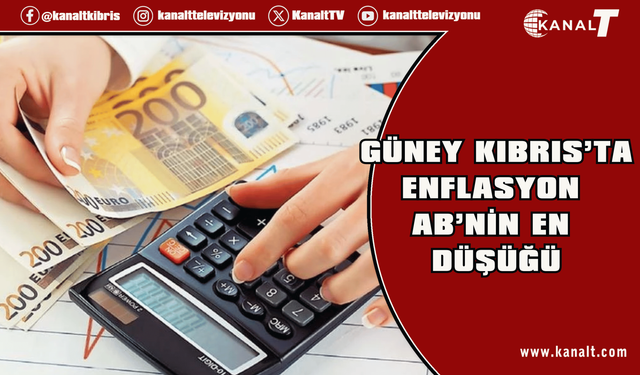 Güney Kıbrıs’ta enflasyon yüzde 0,1’le AB’nin en düşüğü olarak kayda geçti