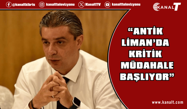 Turizm Bakanlığı’ndan Girne Antik Limanı Mendireği İçin Acil Müdahale Kararı