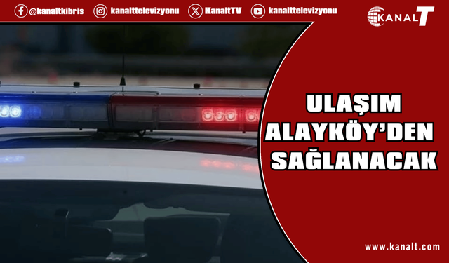Lefkoşa-Güzelyurt Anayolunda yağmur sularını tahliye çalışmaları nedeniyle ulaşım Alayköy’den sağlanacak