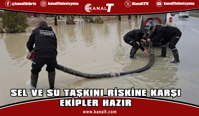 Sivil Savunma’dan yoğun yağışlara karşı alarm