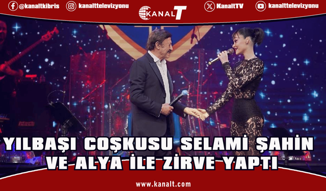 Merit Royal Diamond’da yılbaşı coşkusu Selami Şahin ve Alya ile zirve yaptı