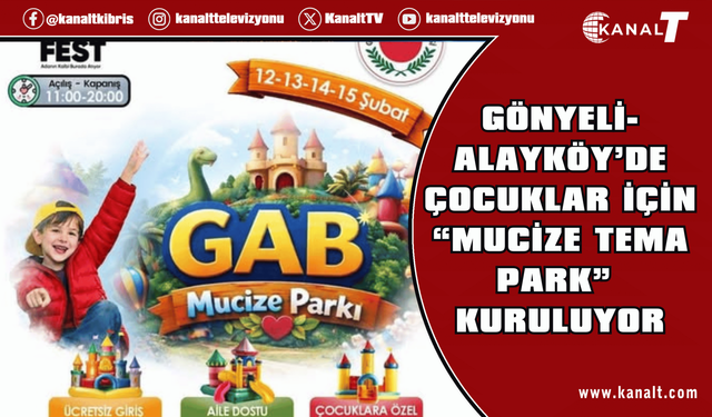 Çocuklara yarıyıl tatiline özel Gabfest Kids-Mucize tema park açılıyor