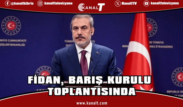 Hakan Fidan, Gazze Barış Kurulu’nun ilk toplantısı için Washington’da