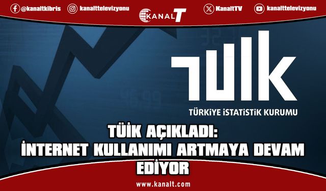 TÜİK açıkladı: İnternet kullanımı artmaya devam ediyor