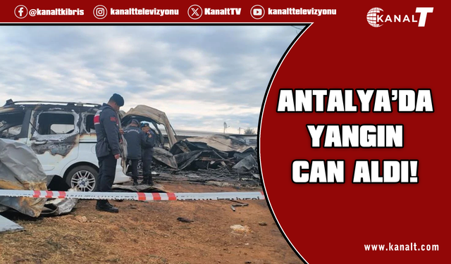Antalya'da yangın faciası: Hamile anne ve 5 çocuğu can verdi!