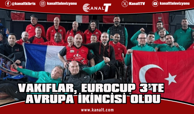 Vakıflar Tekerlekli Sandalye Basketbol Takımı, Avrupa ikincisi oldu