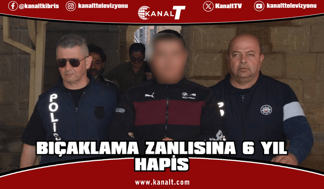 İki kişiyi bıçakla ağır yaralayan sanığa 6 yıl ceza