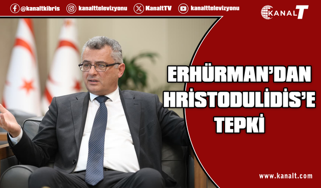 Cumhurbaşkanı Erhürman'dan Hristodulidis'e: Tarihten ders çıkarmak istiyorsa 2004 ve 2017’ye baksın