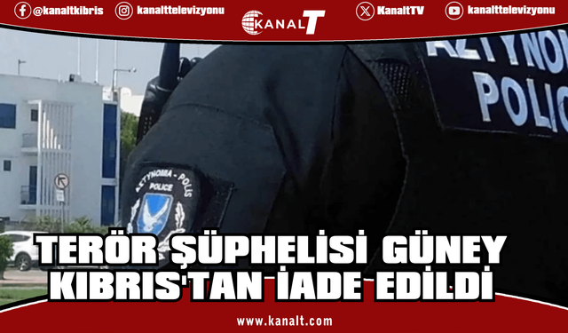 Almanya’nın aradığı terör şüphelisi Güney Kıbrıs'tan iade edildi