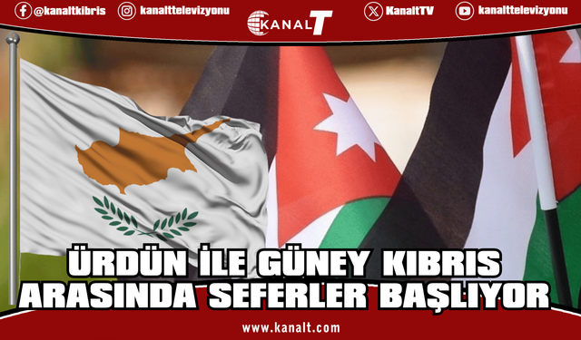 İsrail’in turizm şirketi, Ürdün ile Güney Kıbrıs arasında seferler başlatıyor