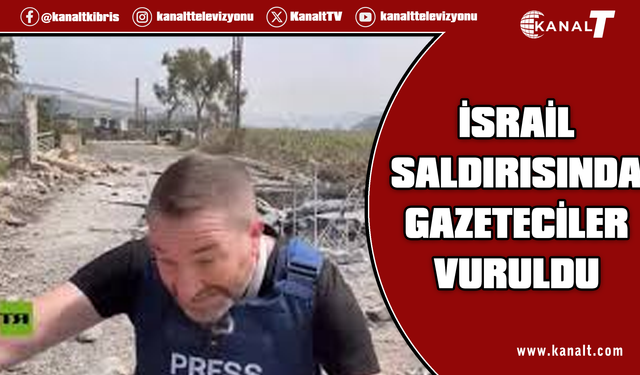 İsrail Lübnan'da köprüyü vurdu: İki gazeteci şarapnelin hedefi oldu