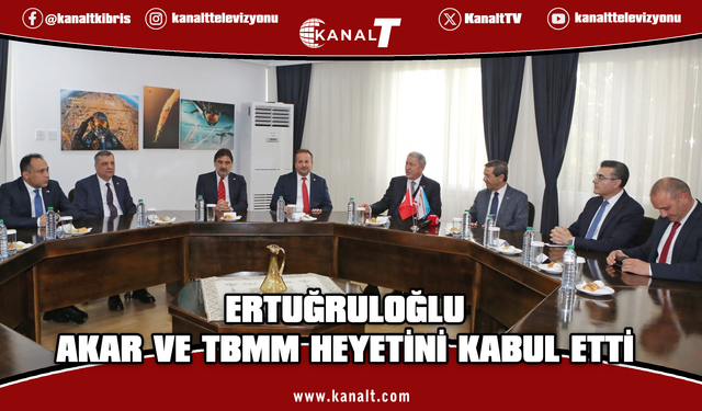 Dışişleri Bakanı Ertuğruloğlu, TBMM Milli Savunma Komisyonu heyetini kabul etti