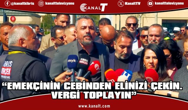 Serdaroğlu: “Emekçinin cebinden elinizi çekin. Vergi toplayın”