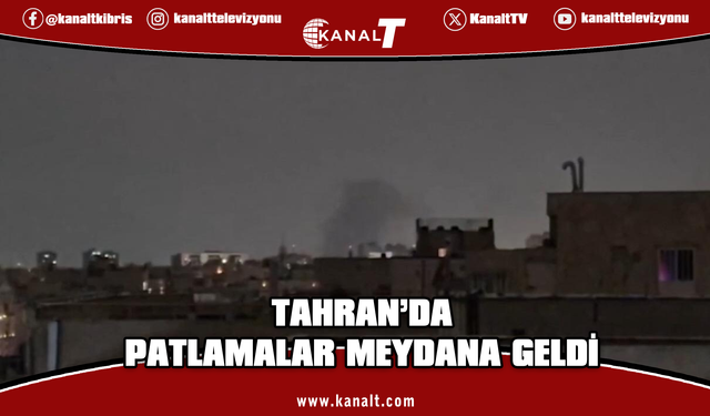 Tahran’da patlamalar meydana geldi